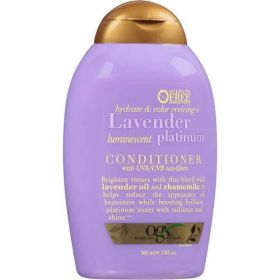 OGX Hydrate & Color Reviving + Lavender Luminescent Platinum Conditioner, 13 oz