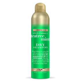 OGX Extra Strength Refresh & Balance + TeaTree Mint Dry Shampoo, 5 FL OZ