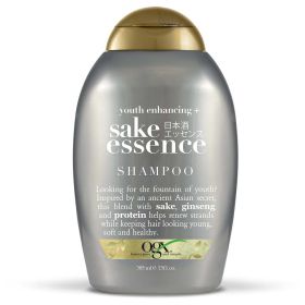 OGX Youth Enhancing + Sake Essence Shampoo, 13.0 Fl Oz