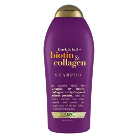 OGX Thick & Full + Biotin & Collagen Volumizing Daily Shampoo, 25.4 fl oz