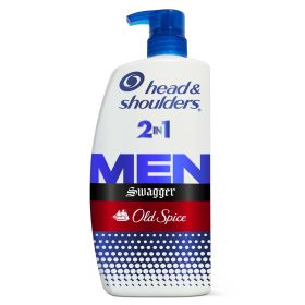 Head and Shoulders Mens 2 in 1 Dandruff Shampoo and Conditioner;  Old Spice Swagger;  28.2 oz (Brand: Head & Shoulders)